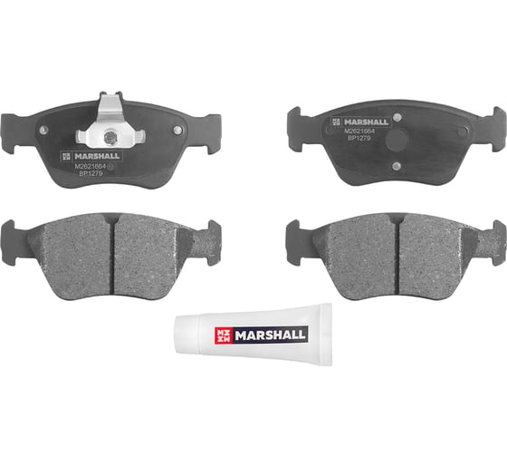 Колодки тормозные дисковые передние MB C-Class W202 95-/E-Class W210 95-/CLK W208 97- MARSHALL M2621664 1