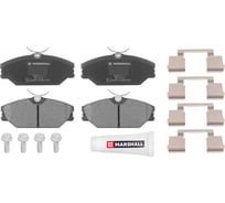 Колодки тормозные дисковые передние Renault Clio II 00-/Laguna I 93-/Megane I 96-/Scenic I MARSHALL M2623172