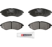 Колодки тормозные дисковые передние Chevrolet Aveo I 02-, Daewoo Kalos 02-, ZAZ Vida 12- MARSHALL M2623974