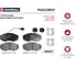 Колодки тормозные дисковые передние Citroen Jumper I 94-, Fiat Ducato II, III 94-, Peugeot Boxer MARSHALL M2623859 2