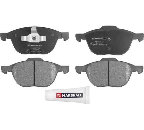 Колодки тормозные дисковые передние Ford Focus II, III 04-, Mazda 3 I BK, II BL 03-, Volvo S40 MARSHALL M2623723