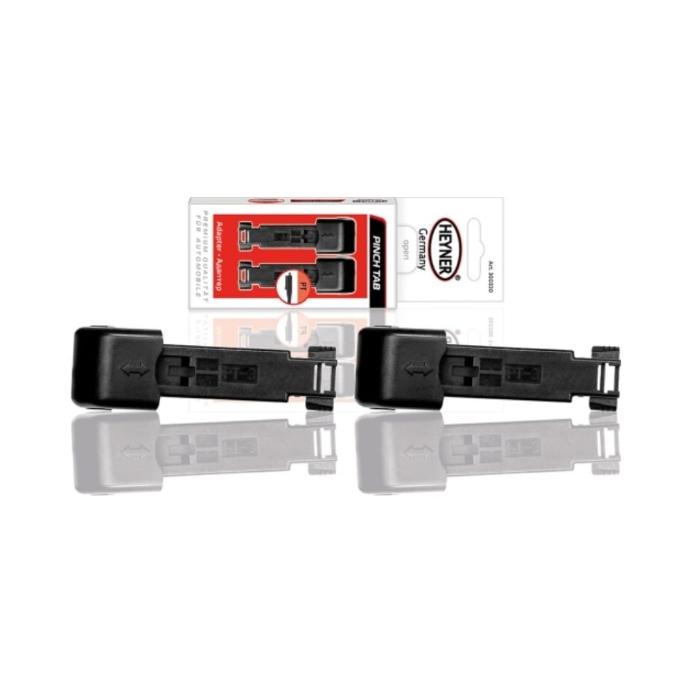 Адаптер с защелкой в блистере для щеток PINCH TAB 2 шт Heyner 300330 ...