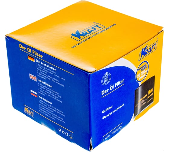 Фильтр масляный ВАЗ 2105-2108 микро KRAFT KT 964027