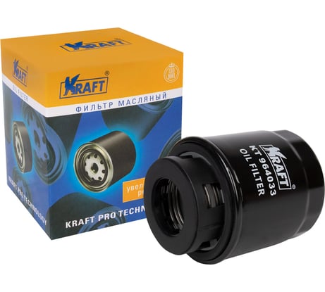 Фильтр масляный Skoda Octavia, Rapid 12-/VW Polo 09-/Audi A3 07- KRAFT KT 964033