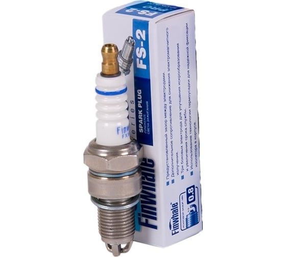 Свеча зажигания 3-х электродная LADA 2108-099 карбюратор FINWHALE FS2