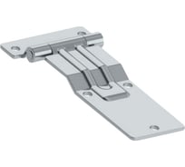 Петля нержавеющая боковой двери 165x62 мм Nevpa 153-01-01-068