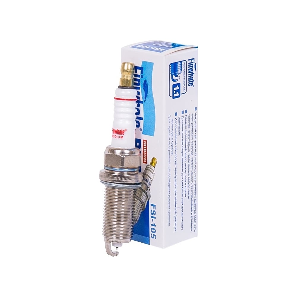 Свеча зажигания IRIDIUM MITSUBISHI/NISSAN/SUBARU/TOYOTA/VOLVO FINWHALE ...