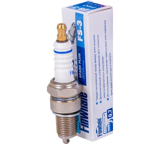 Свеча зажигания ГАЗ дв.406 Renault/Honda/Mitsubishi/Nissan FINWHALE FS3 1