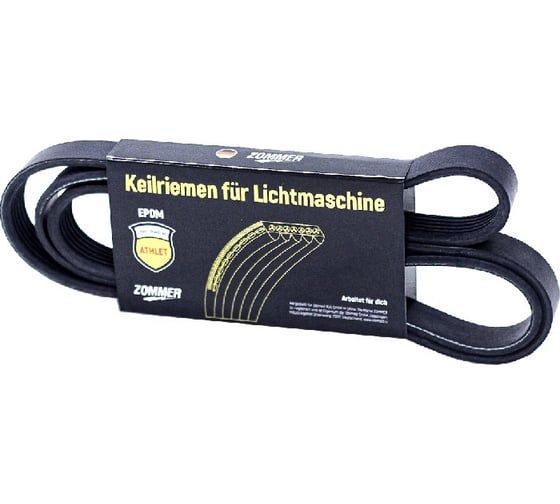 Ремень ATHLET 1600 6РК EPDM УАЗ с двигателем 514/Audi/Opel ZOMMER 6PK1600A
