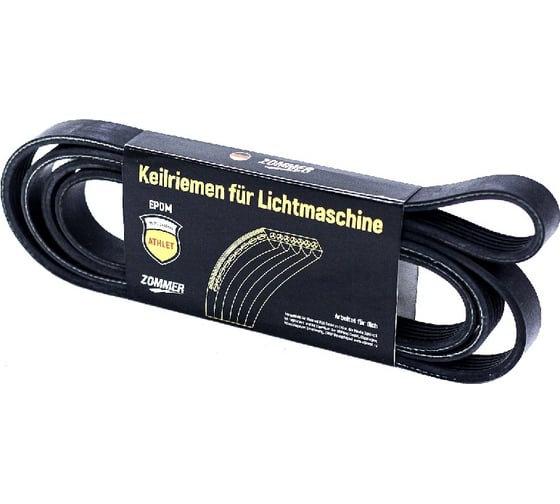 Ремень генератора ATHLET 2190 8РК EPDM ГАЗ 3310 Валдай двигатель Cummins ZOMMER 8PK2190A