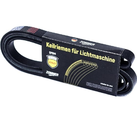 Ремень 2100 6РK EPDM УАЗ Патриот (3160) с кондиционером двигатель 409 ZOMMER 6PK2100A