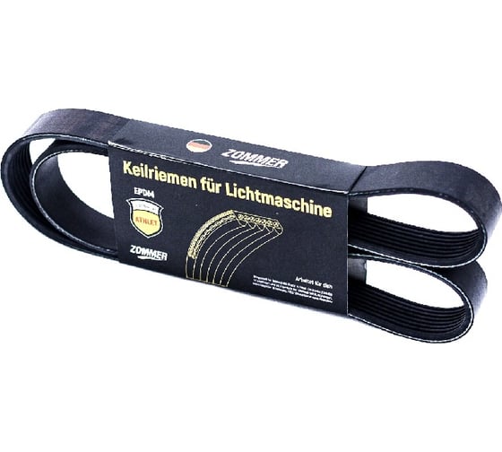 Ремень генератора ATHLET 1226 8РК EPDM ПАЗ двигатель КАММИНЗ Евро-3 ZOMMER 8PK1226A