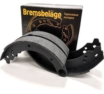 Колодки тормозные ГАЗ 24/2410/3110 задние 4 шт (короткие) ZOMMER 243502091