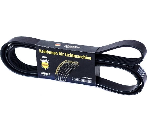 Ремень генератора ATHLET 2155 8РК EPDM ГАЗ 3302 двигатель Cummins ZOMMER 8PK2155A