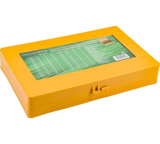 Набор колец уплотнительных дюймовых 419 предметов Rockforce RF-719(48286)