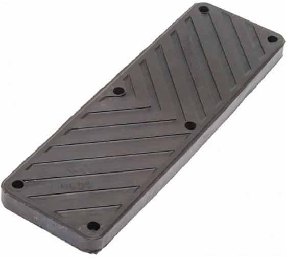 Упор RUBBER PAD PLATE резиновый прямоугольный для V-521/524/624 Rossvik 6009162P 1