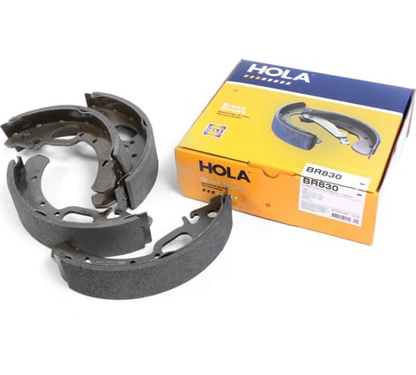 Колодка тормозная задняя 4 шт. для ВАЗ 1118, 2170 с ABS HOLA BR830