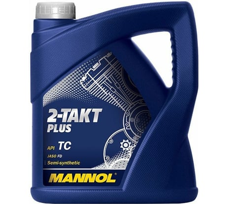 Масло моторное полусинтетическое 2T 2-TAKT PLUS 4 л MANNOL 1426