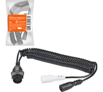 Кабель прицепа 5.5 м, 24 В, адаптер 15 контактов на тип-N/7 контактов и тип-S/7 контактов Airline ATE-15