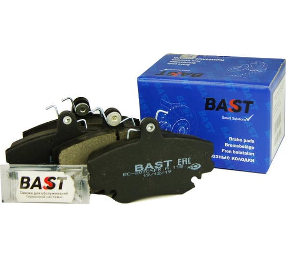 Колодка тормозная передняя для а/м ВАЗ Largus, Renault Logan с АБС BASTCLUTCH BC-207C 1
