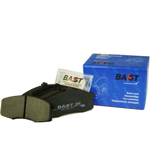 Колодка тормозная передняя для а/м ВАЗ 1111, 4 шт BASTCLUTCH BC-201C