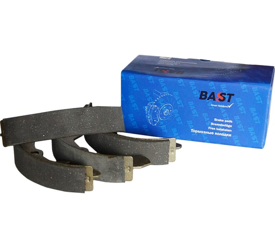 Колодка тормозная задняя для а/м ВАЗ 1111 ОКА, 4 шт BASTCLUTCH BC-217C