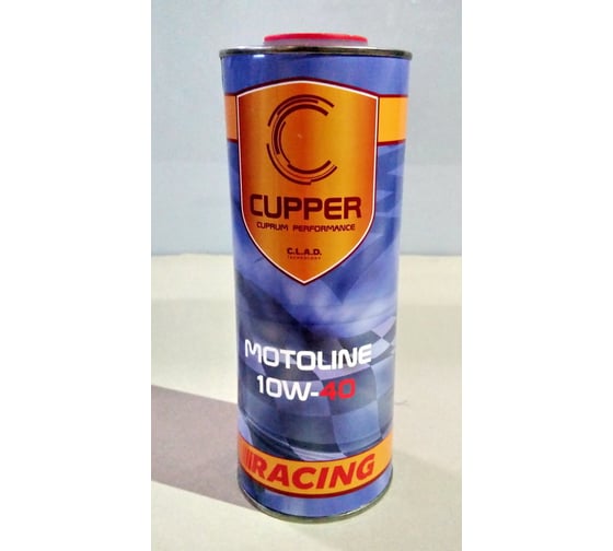 Масло моторное синтетическое для питбайков MOTOLINE 10W40 1 л CUPPER PB10W40-1