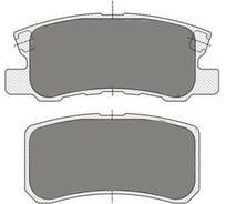 Тормозные колодки 4 шт SCT SP343