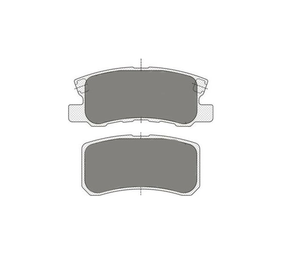 Тормозные колодки 4 шт SCT SP343 1