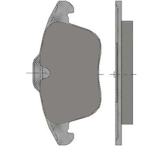 Тормозные колодки 4 шт SCT SP471 1