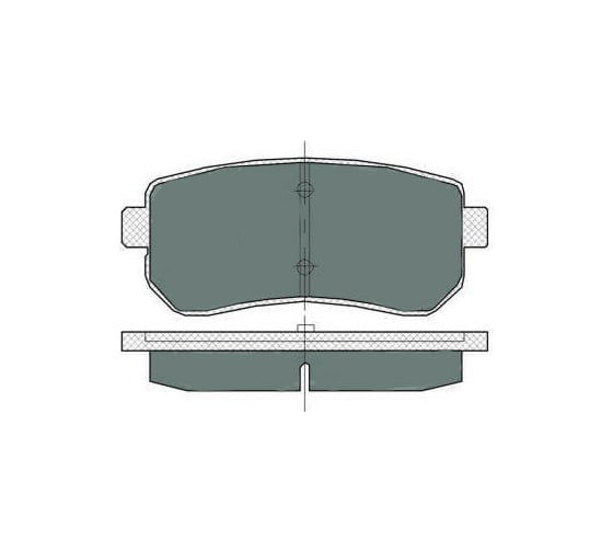 Тормозные колодки  4 шт SCT SP380 1