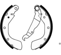 Тормозные колодки 4 шт SCT SS520