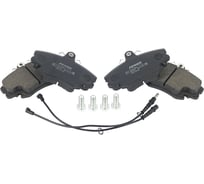 Колодки тормозные передние для RENAULT LOGAN 04-/SANDERO 08-/CLIO 91- FENOX BP43002