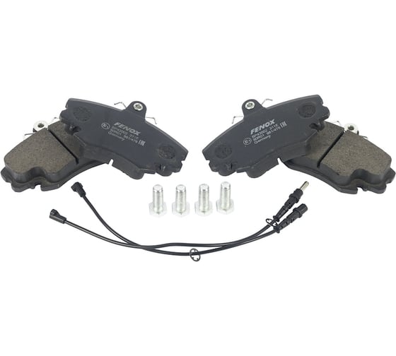 Колодки тормозные передние для RENAULT LOGAN 04-/SANDERO 08-/CLIO 91- FENOX BP43002