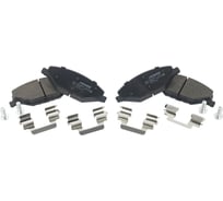 Колодки тормозные передние для VW Polo Sedan RUS 10 - FENOX bp43023