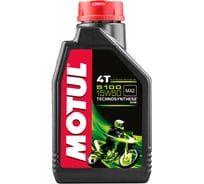 Моторное масло 5100 4T SAE 15W50 2 л MOTUL 104082