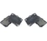 Колодки тормозные задние для Mitsubishi Montero Sport 98- Sumitomo FENOX BP43358 1