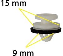 Автокрепеж для BMW/Mercedes 10 шт 7130702516 КрепАвто 1177
