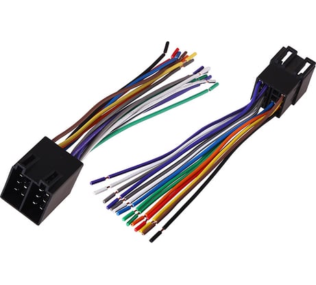 Разъем для автомагнитолы REXANT Евро ISO, штекер сдвоенный 06-0128-C