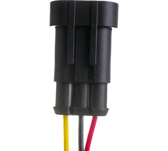 Автомобильный разъем REXANT DJ7031-1.5-21 гнездо с проводом 20 см, 10 шт. 16-0313-9