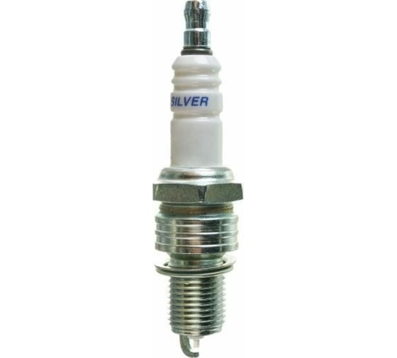 Свеча зажигания SILVER LPG 1462 зазор 0.9 мм для ВАЗ-2110-12 дв. 16 кл. инжектор BRISK DR15YS-9-N 1