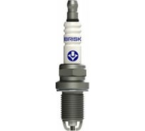 Свеча зажигания SUPER 1326/ 0010 (4 шт.; зазор 0.7 мм) для ГАЗ дв. 405 ЕВРО-3 BRISK DR17YC-J