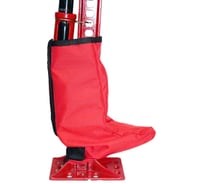 Защитный чехол на механизм реечного домкрата оксфорд 600, красный, липучка Tplus T004955