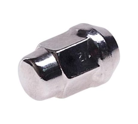 Гайка колеса 1/2", L=35 мм, конус, под ключ 19 мм, хром Megapower CXB-032741