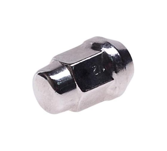 Гайка колеса 1/2", L=35 мм, конус, под ключ 19 мм, хром Megapower CXB-032741 1
