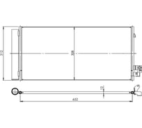 Радиатор кондиционера для автомобилей BMW 3 LUZAR LRAC 2620