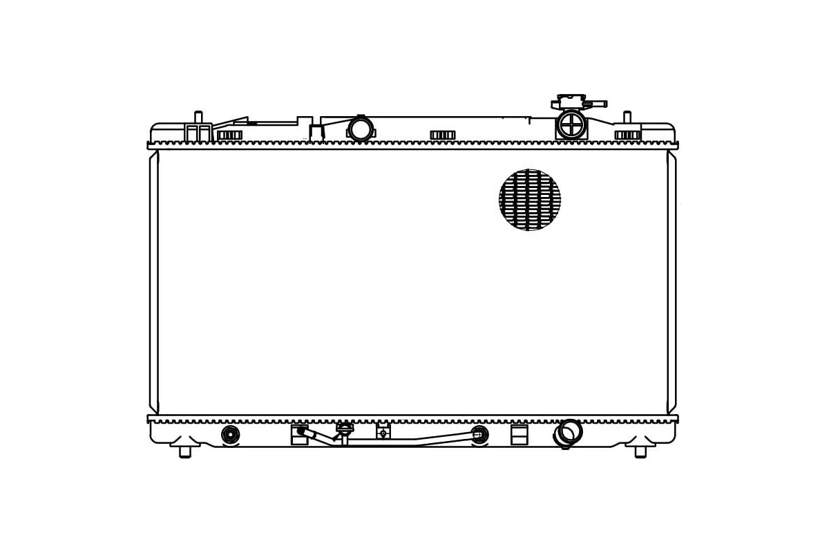 Купить Радиатор Охлаждения Двигателя Тойота Камри