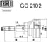 ШРУС наружный для автомобилей Opel Astra 1.8i/2.0i ABS TRIALLI GO 2102 1