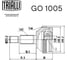 ШРУС наружный для автомобилей Ford Mondeo II ABS TRIALLI GO 1005 2