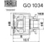 ШРУС внутренний левый для автомобилей Ranger /BT-50 TRIALLI GO 1034 3